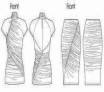 Le vêtement : Le dessin technique